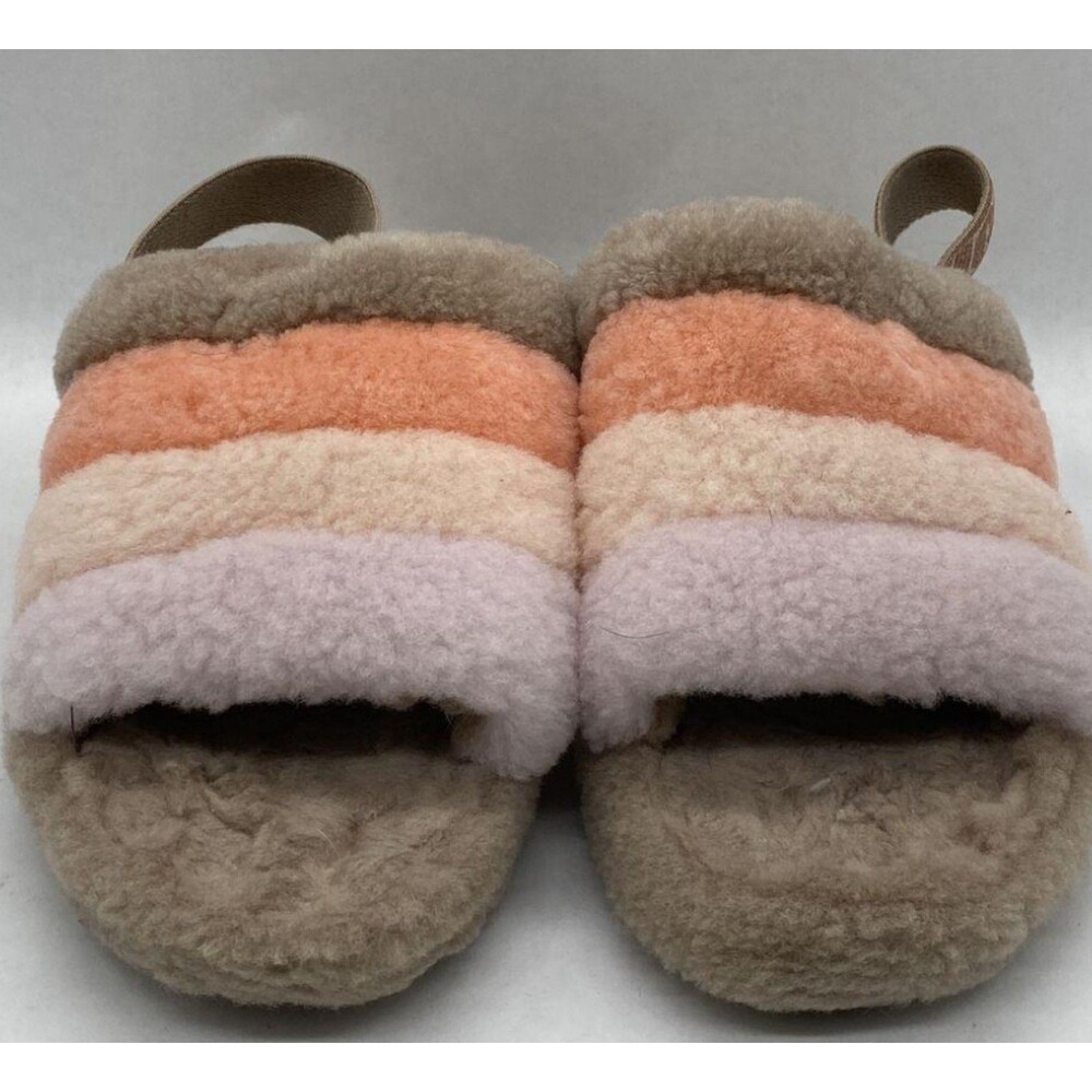 UGG Fluff Yeah Flatform Slide Sandals Size 8 Used Exc MSRP $110 - Picture 7 of 12